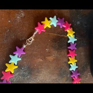 Rainbow Star choker